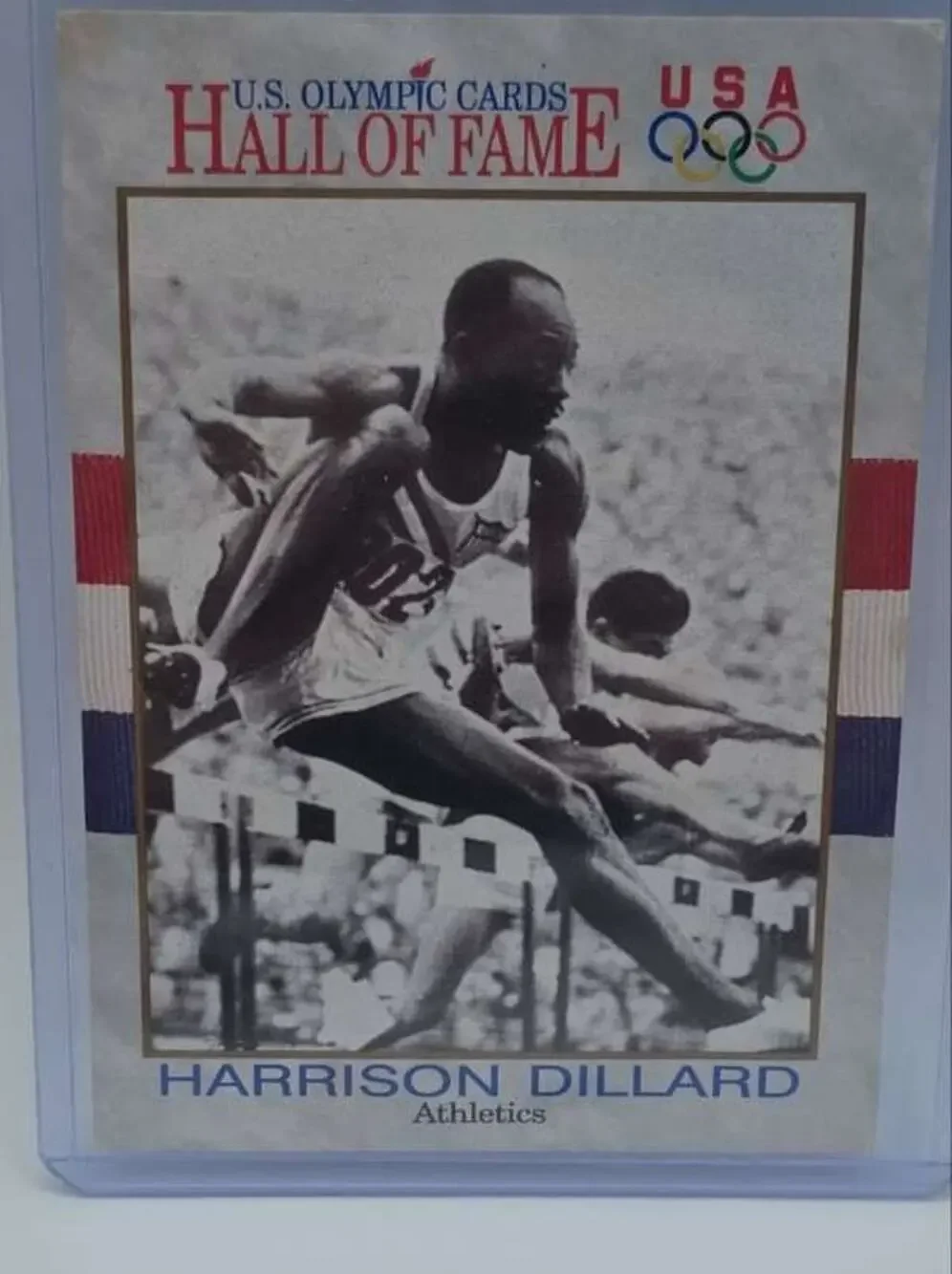1991 Impel U.S. Olympic Hall of Fame #15 Harrison Dillard Card